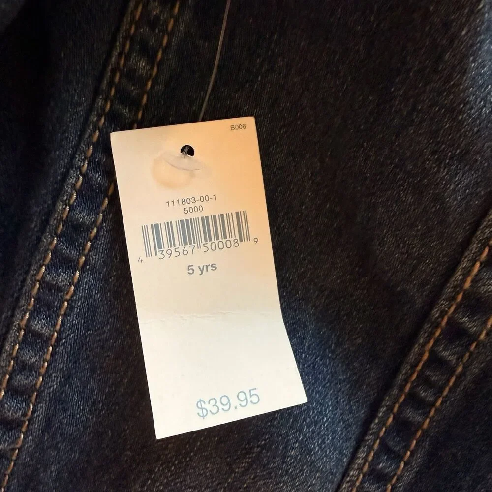 NWT Baby Gap 1969 Denim Jean Jacket Size 5 Toddler